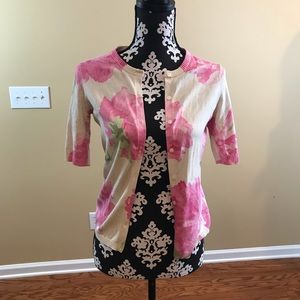 Liz Claiborne Floral Cardigan